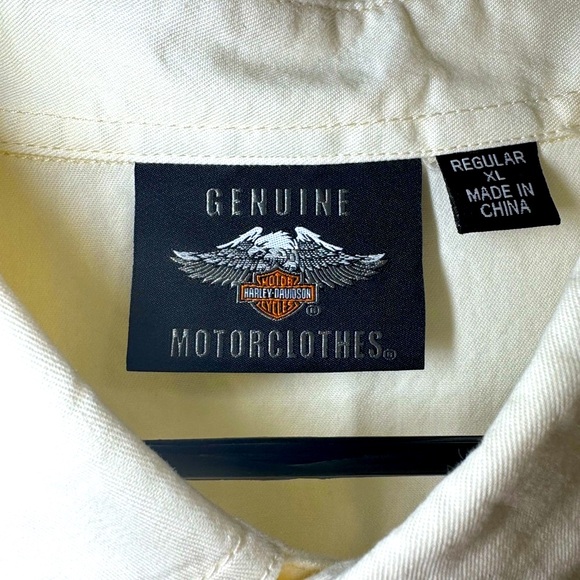 Men's Harley-Davidson Racing Colorblock Shirt - Picture 6 of 9